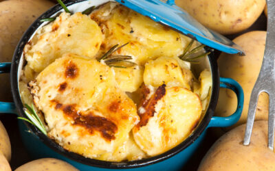 Leichtes Kartoffel-Gratin