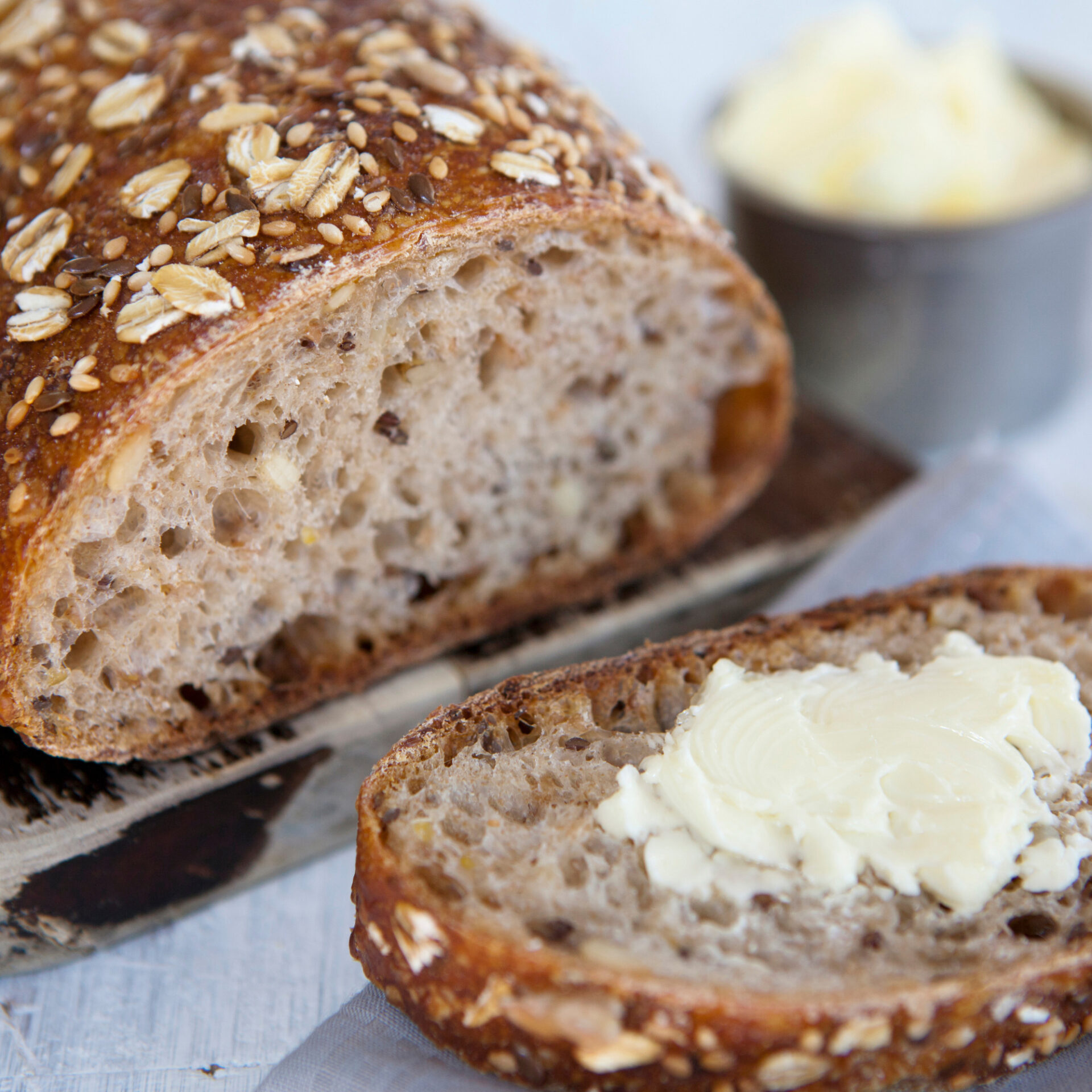 LOW CARB BASEN-BROT · Iss Dich gesund ・ Melanie Hinkel