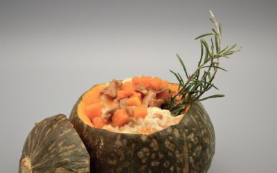 Kürbis-Risotto