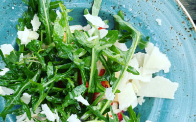 Spargel-Erdbeeren Salat